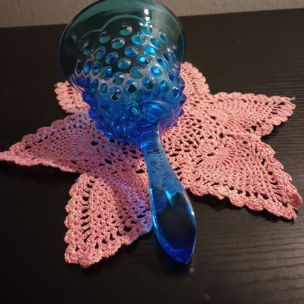 Fenton Glass Vintage colonial hobnail diner Bell.. - Picture 2 of 4